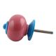 Dark Pink Turquoise Fitting Ceramic Knob